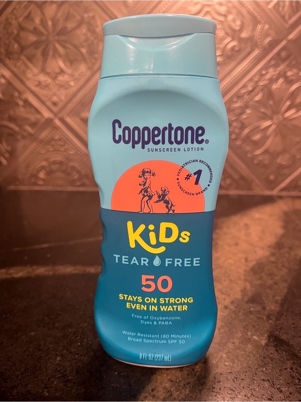 Coppertone Kids Tear Free SPF 50 Sunscreen Lotion